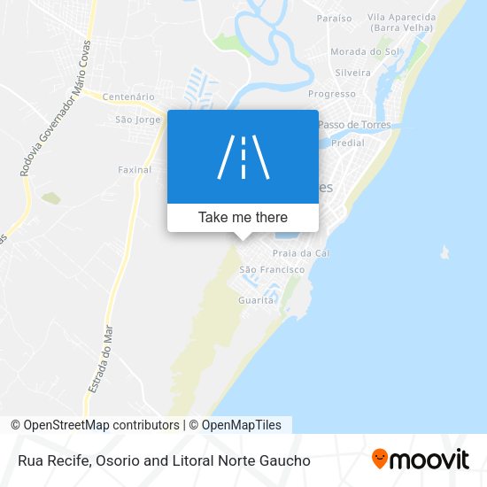 Rua Recife map