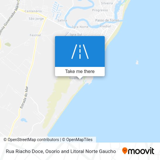 Rua Riacho Doce map