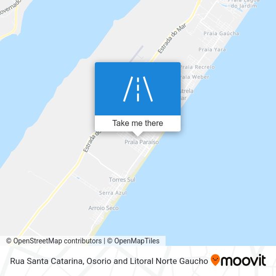 Rua Santa Catarina map