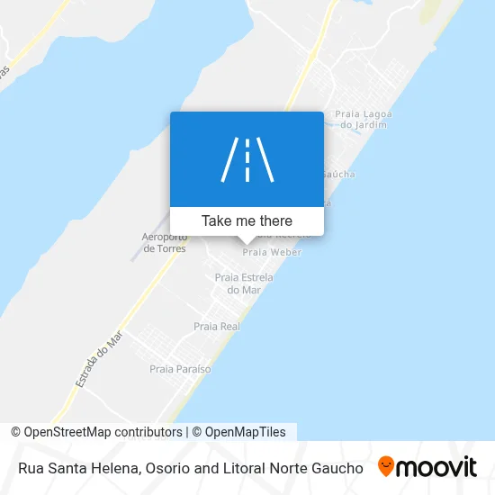 Rua Santa Helena map