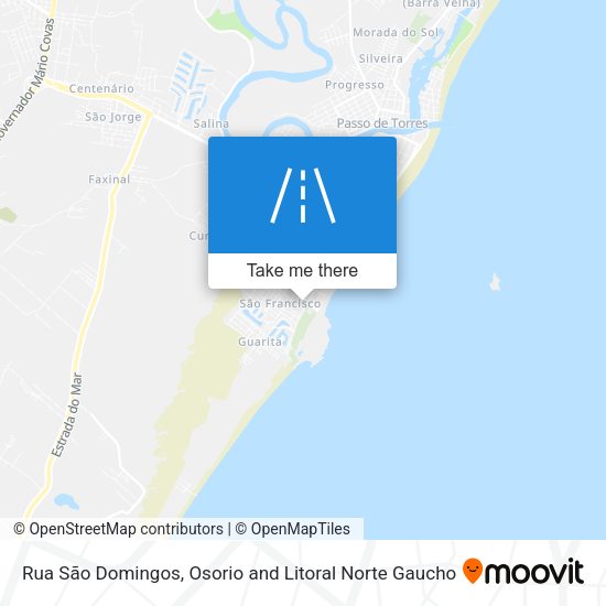 Rua São Domingos map