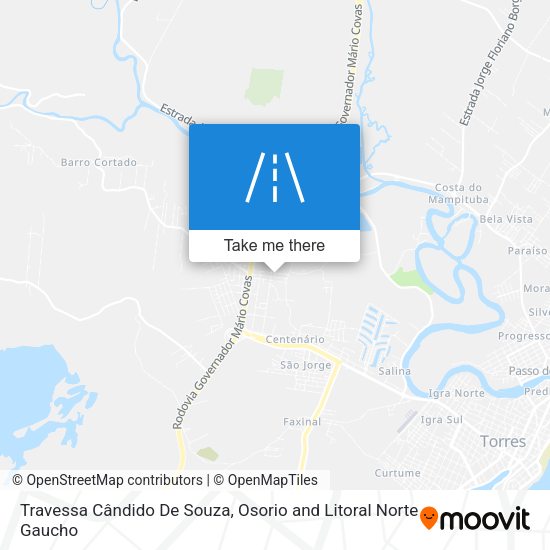 Travessa Cândido De Souza map