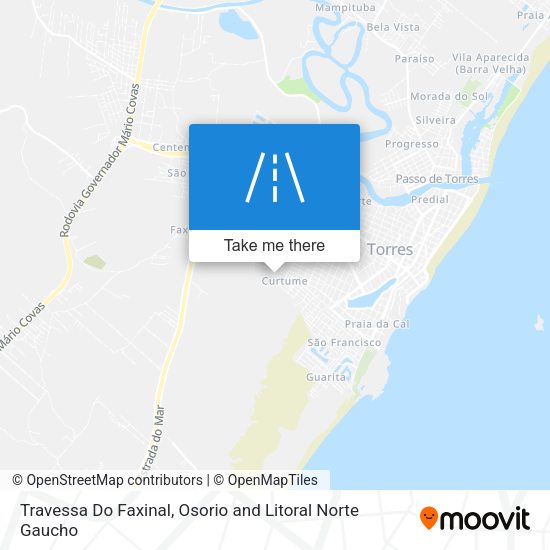 Travessa Do Faxinal map