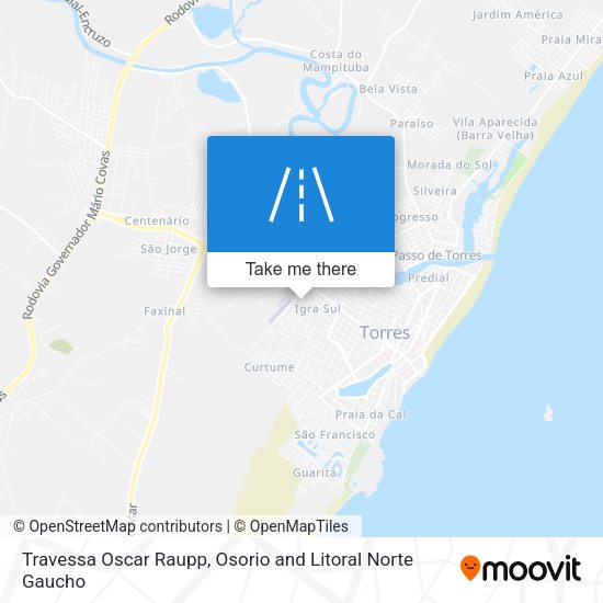 Travessa Oscar Raupp map