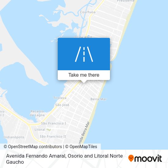 Avenida Fernando Amaral map