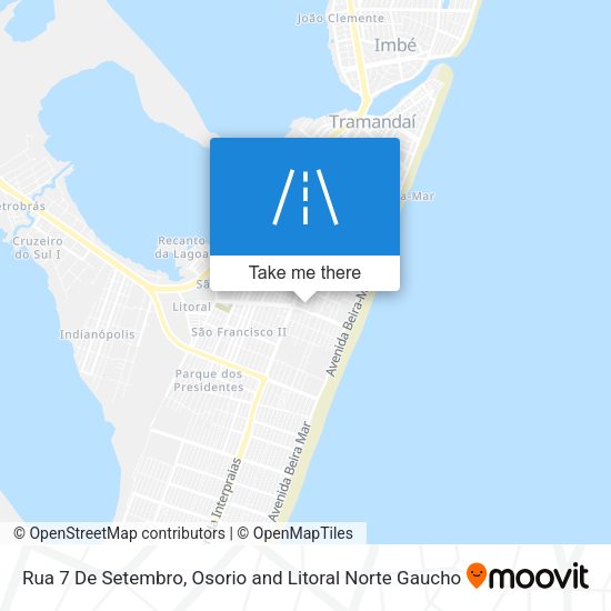 Rua 7 De Setembro map