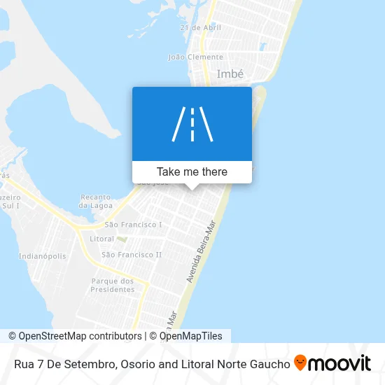 Rua 7 De Setembro map