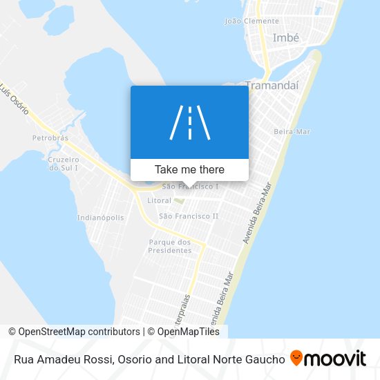 Rua Amadeu Rossi map