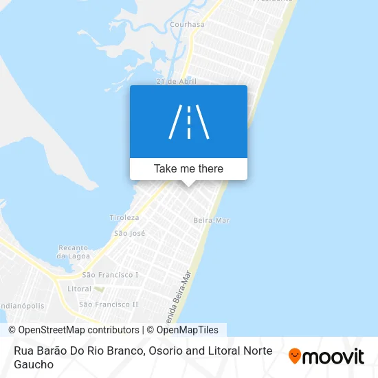 Rua Barão Do Rio Branco map