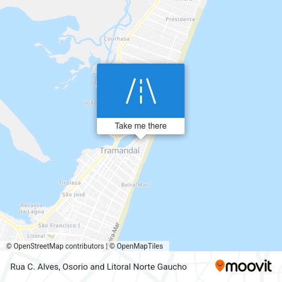Rua C. Alves map