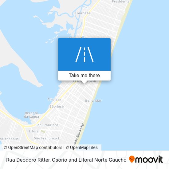 Rua Deodoro Ritter map