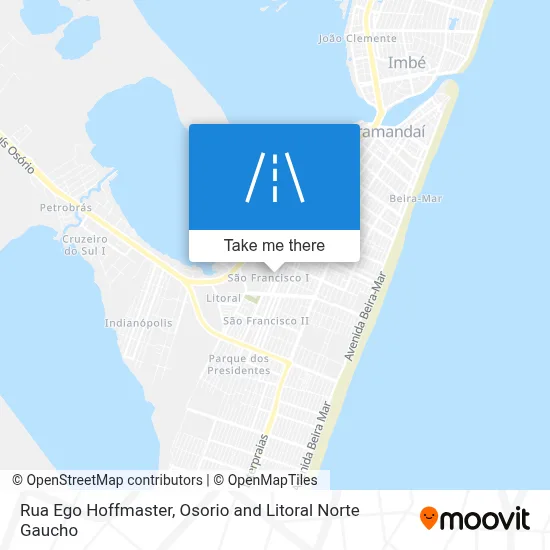 Rua Ego Hoffmaster map