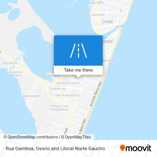 Rua Gamboa map