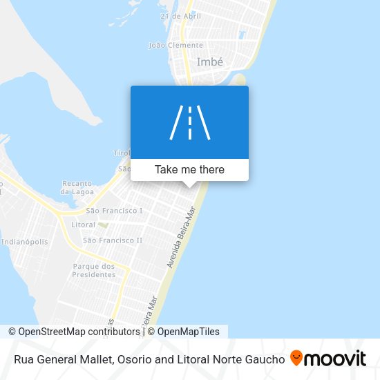 Rua General Mallet map