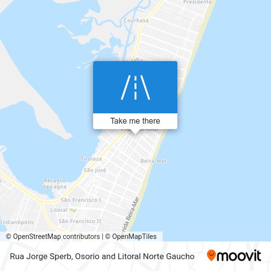 Rua Jorge Sperb map