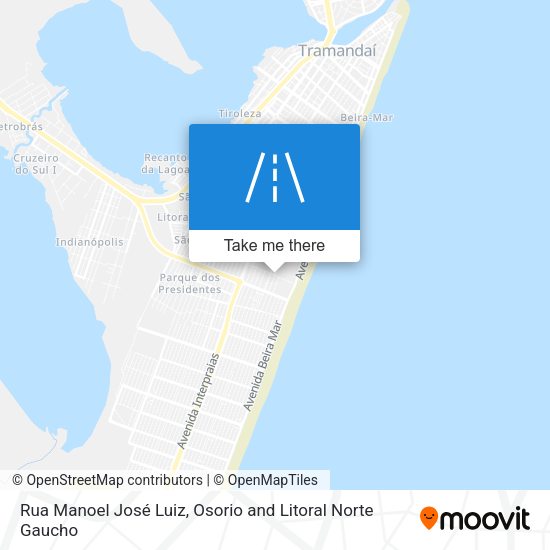 Rua Manoel José Luiz map
