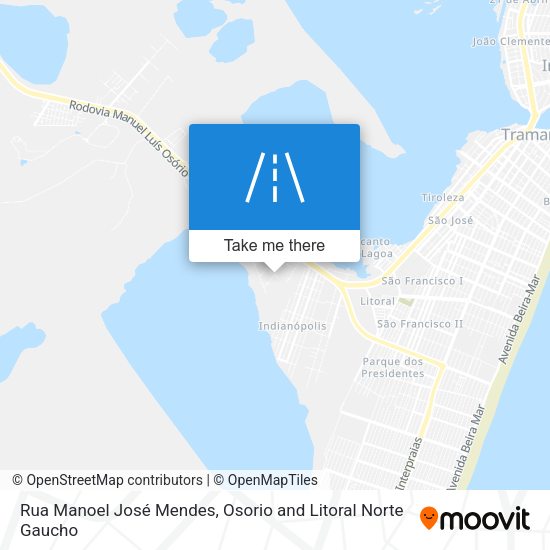 Rua Manoel José Mendes map