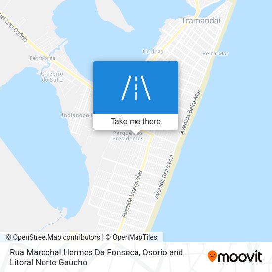 Rua Marechal Hermes Da Fonseca map