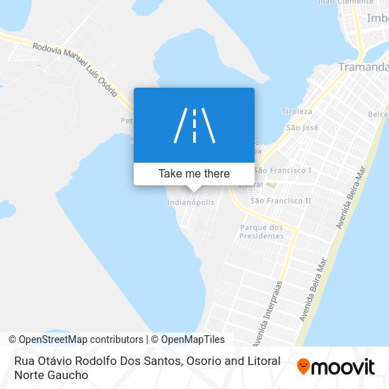 Rua Otávio Rodolfo Dos Santos map