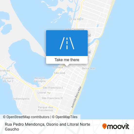Rua Pedro Mendonça map