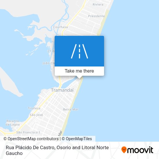 Rua Plácido De Castro map