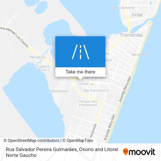 Rua Salvador Pereira Guimarães map
