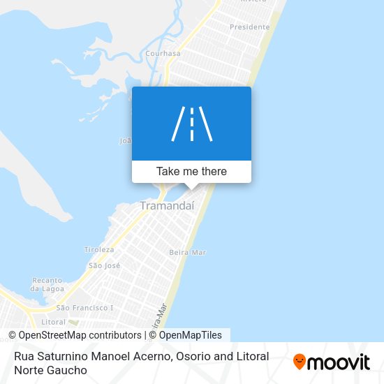 Rua Saturnino Manoel Acerno map