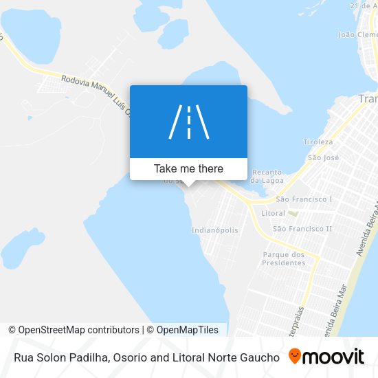 Rua Solon Padilha map