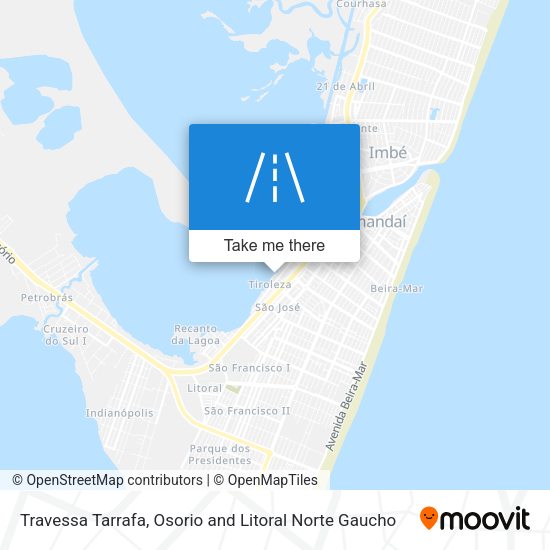 Travessa Tarrafa map