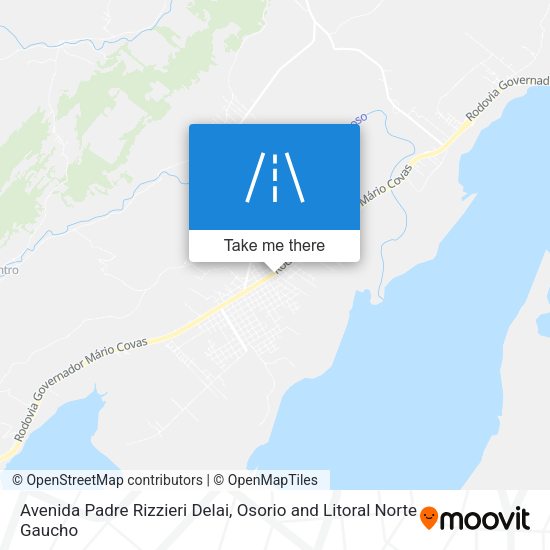 Avenida Padre Rizzieri Delai map