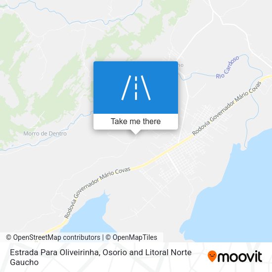 Estrada Para Oliveirinha map