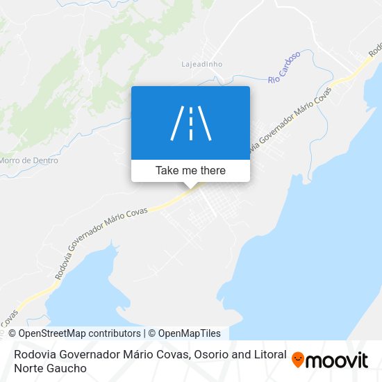 Rodovia Governador Mário Covas map