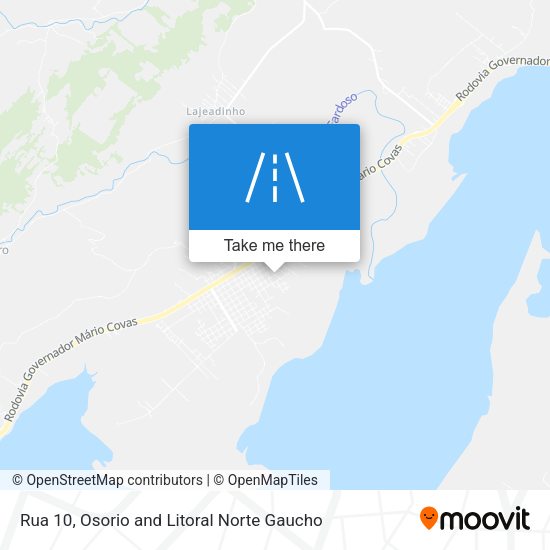 Rua 10 map