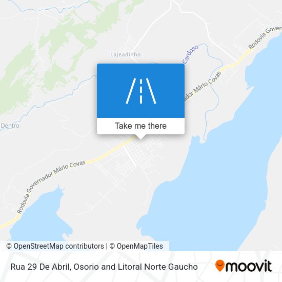 Rua 29 De Abril map