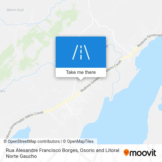 Rua Alexandre Francisco Borges map