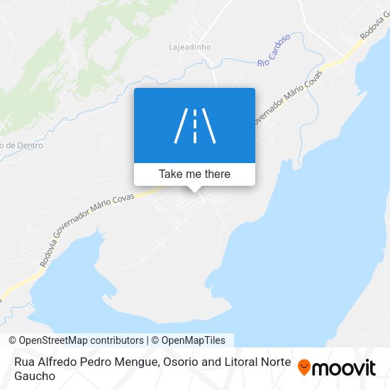Rua Alfredo Pedro Mengue map