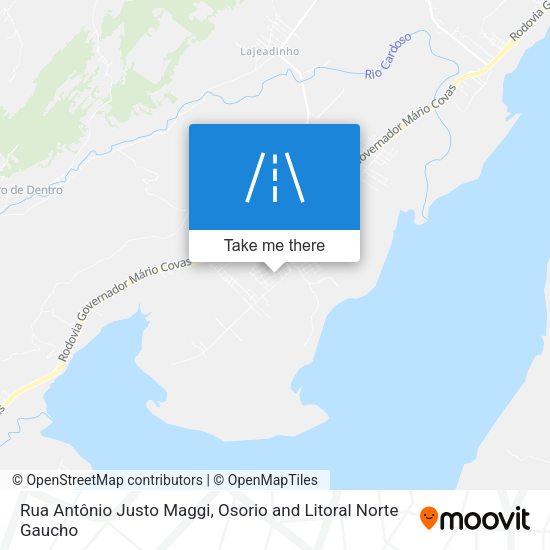 Rua Antônio Justo Maggi map