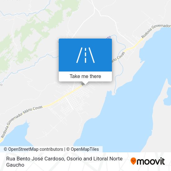Rua Bento José Cardoso map
