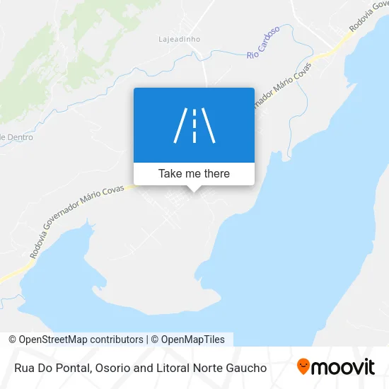 Rua Do Pontal map