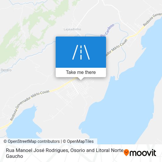 Rua Manoel José Rodrigues map