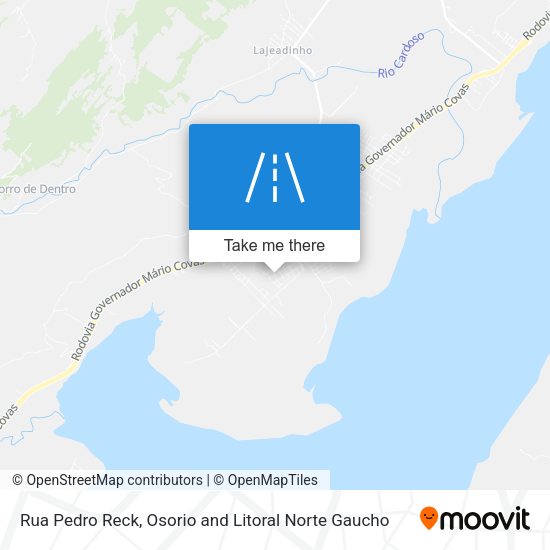 Rua Pedro Reck map