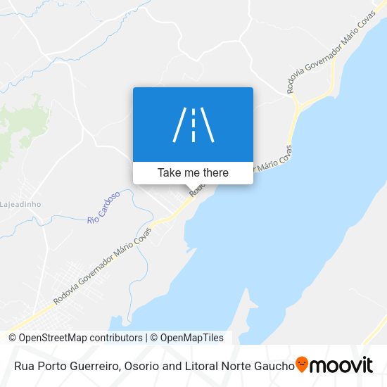 Rua Porto Guerreiro map