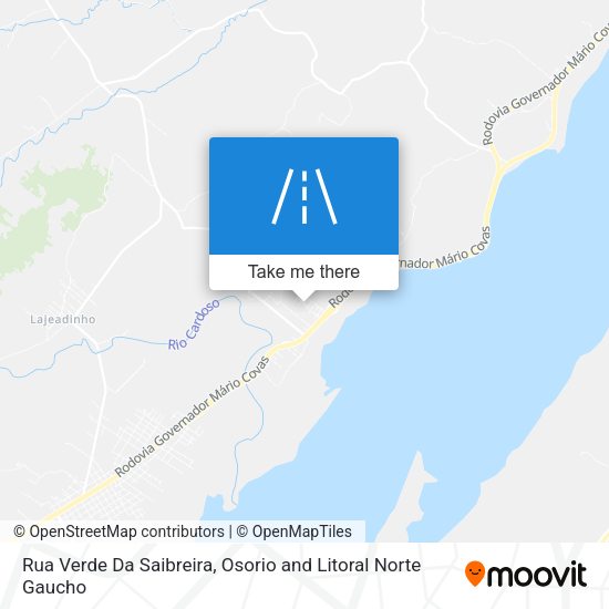 Rua Verde Da Saibreira map