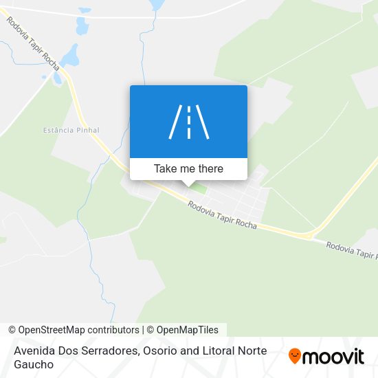 Avenida Dos Serradores map
