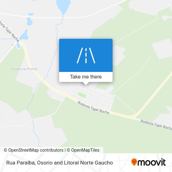 Rua Paraíba map