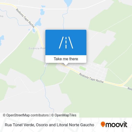 Rua Túnel Verde map
