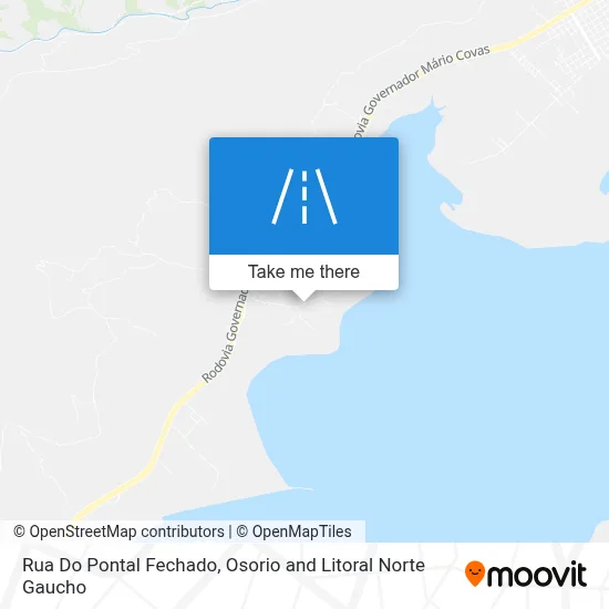 Rua Do Pontal Fechado map