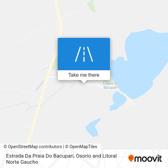 Estrada Da Praia Do Bacupari map
