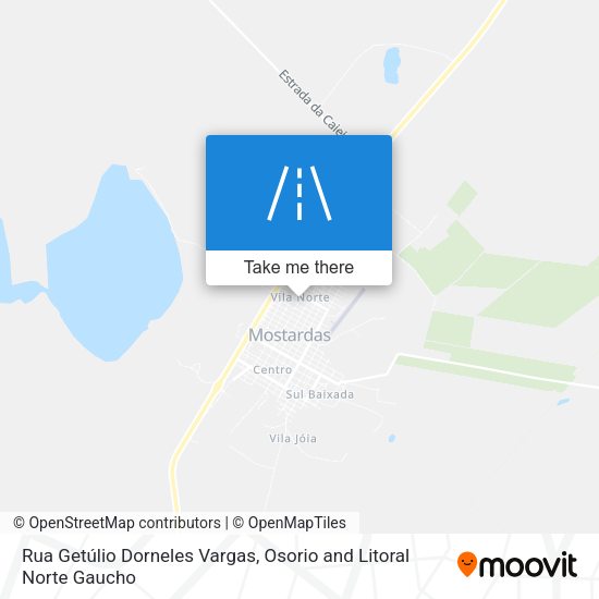 Rua Getúlio Dorneles Vargas map