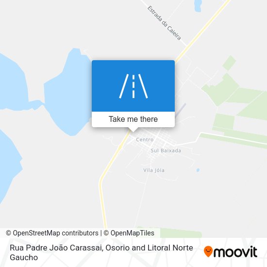 Rua Padre João Carassai map